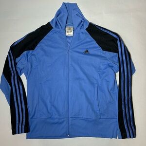 Adidas zip down jacket